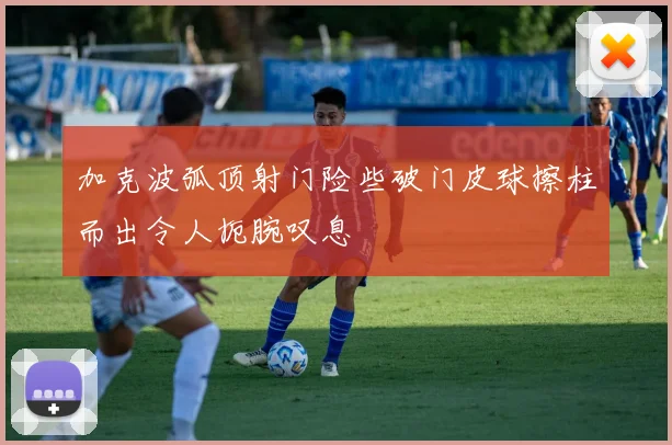加克波弧顶射门险些破门皮球擦柱而出令人扼腕叹息